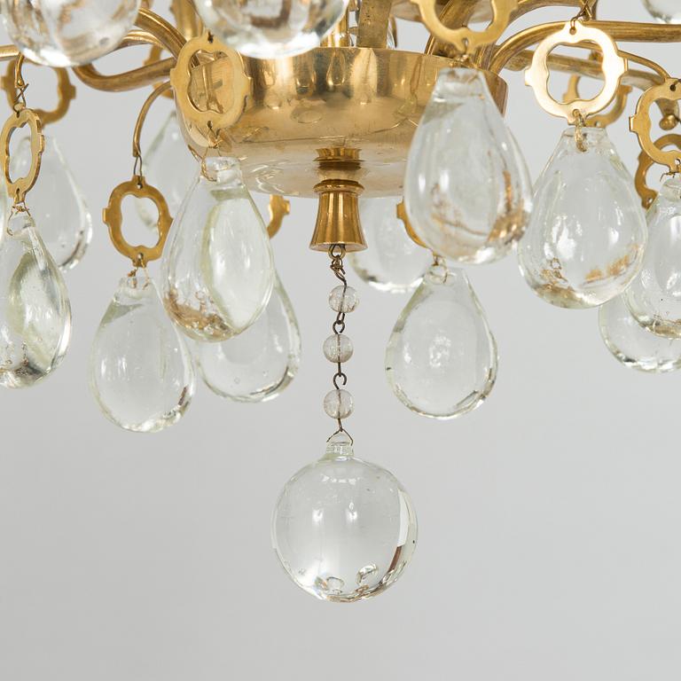 Paavo Tynell, kattokruunu, malli 1487/6, Taito 1900-luvun puoliväli.