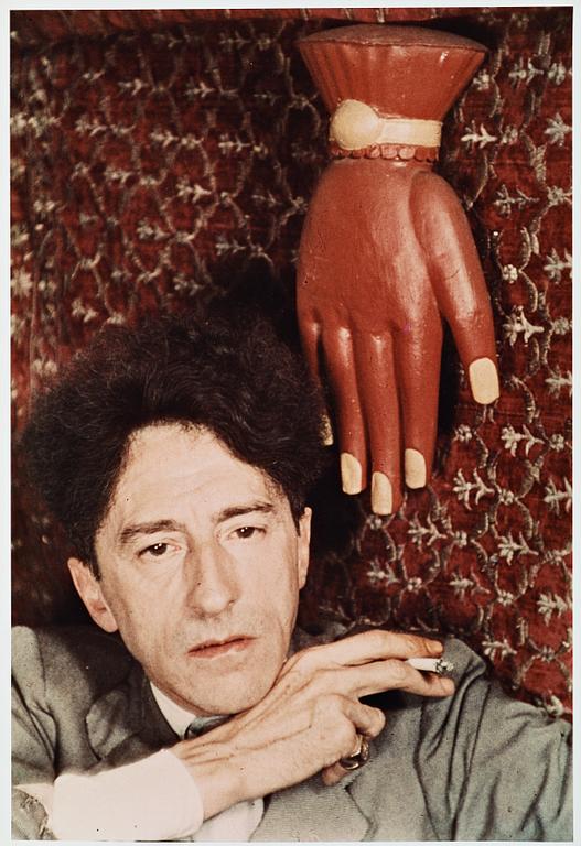 Gisèle Freund, "Jean Cocteau, Paris", 1939.