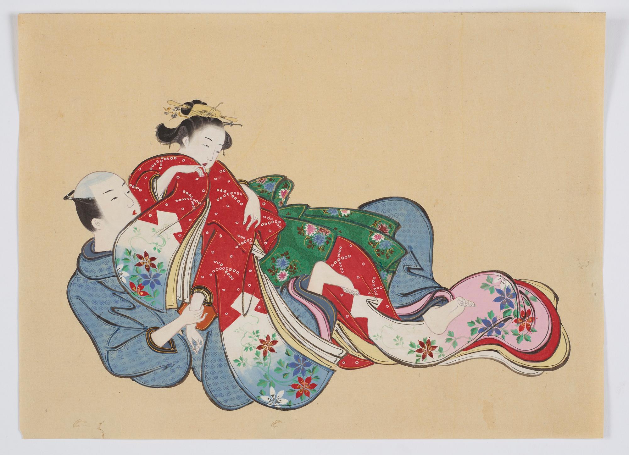 OKÄND KONSTNÄR, gouacher, 12 st. Kina, omkring sekelskiftet 1900.