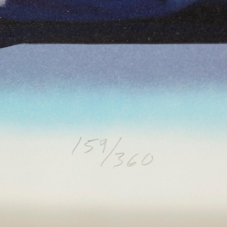 YRJÖ EDELMANN, giclée prin, signed Y. Edelmann and numbered 159/360 in pencil.