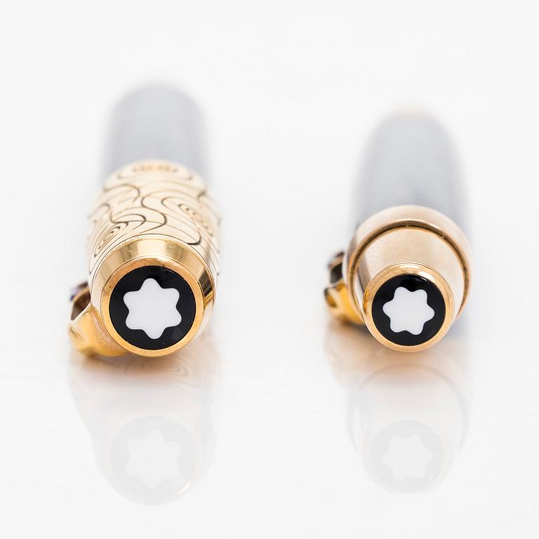 Montblanc, reservoarpenna och kulspetspenna, "Boheme Pirouette Lilas".