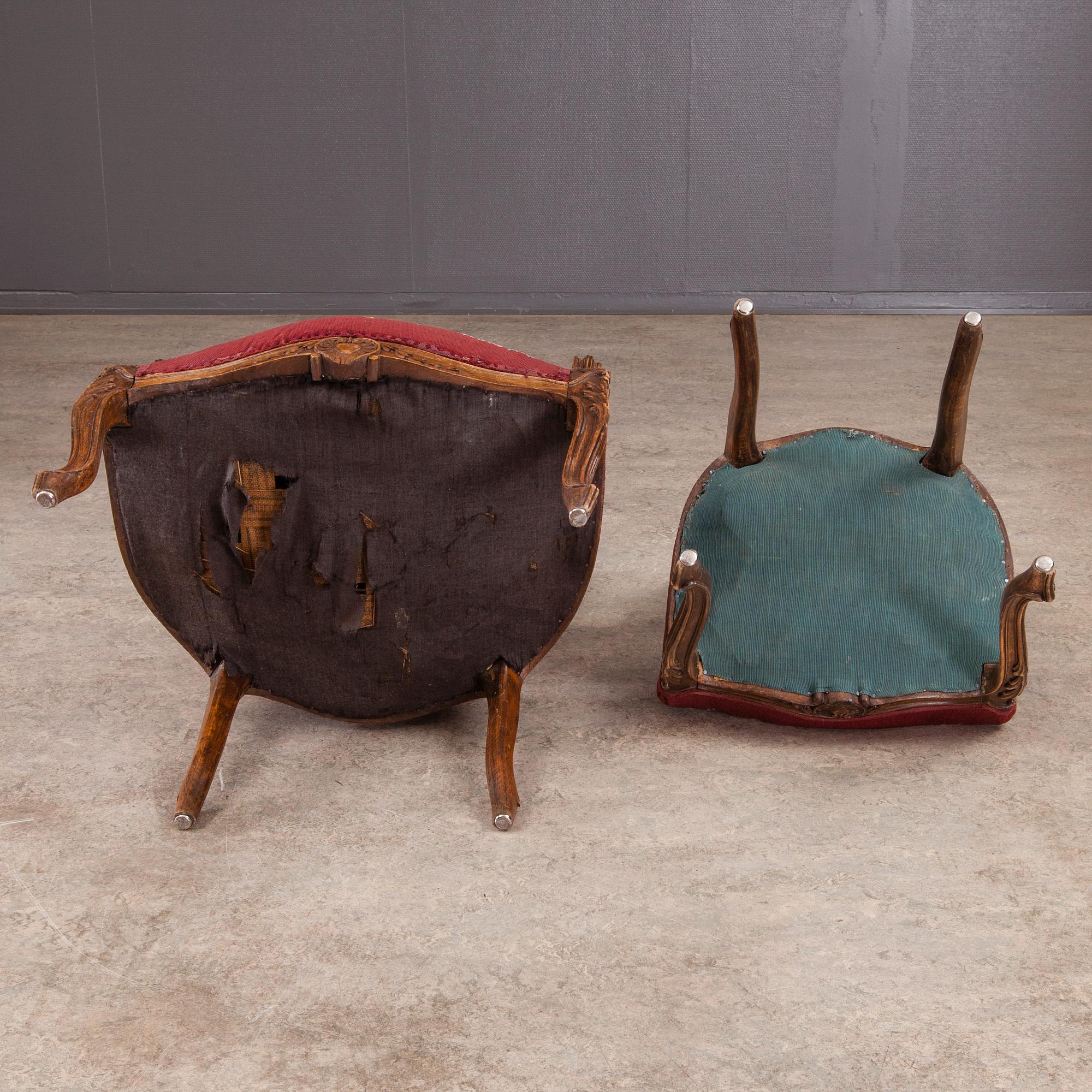 STOLAR, 2+2, rokokostil, 1900-tal.