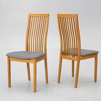 Höffer, eight chairs, Denmark.