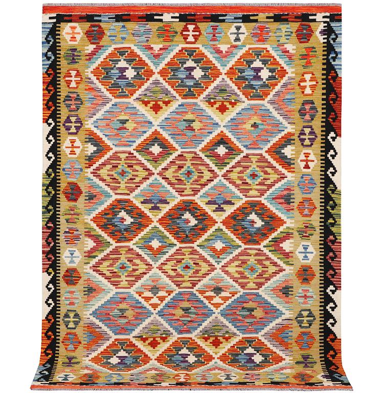 Mata, Kelim, ca. 201 x 147 cm.