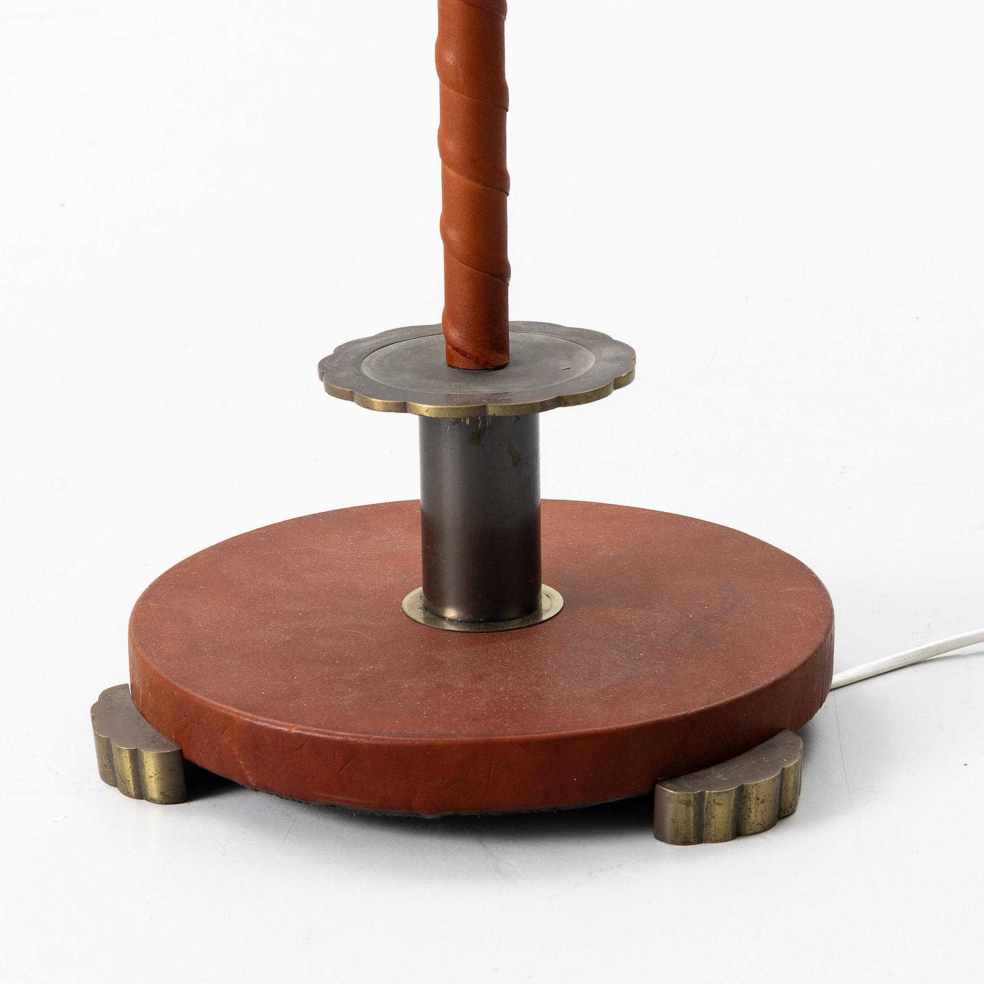 Floor lamp, mid-20th century.