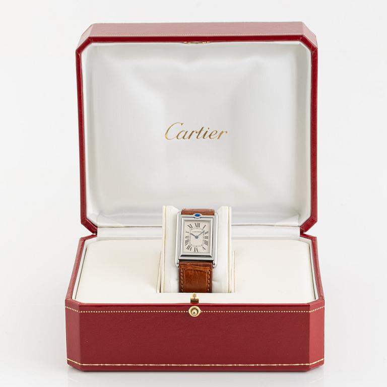 Cartier, Tank Basculante, "Mécanique", ca 2005.