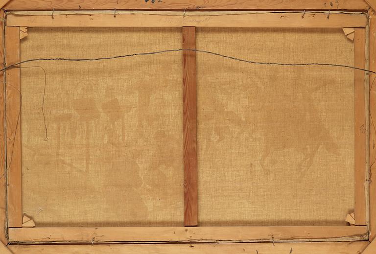 Adolf Baumgartner (Constantin Stoiloff), Cossacks in a vinter lanscape.