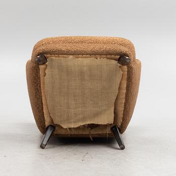 A wingback armchair, mid-20th Century.