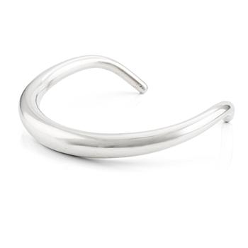 494. Georg Jensen, Anne Ammitzböll, halsring, "Aura", sterlingsilver, Firma Georg Jensen, Köpenhamn.