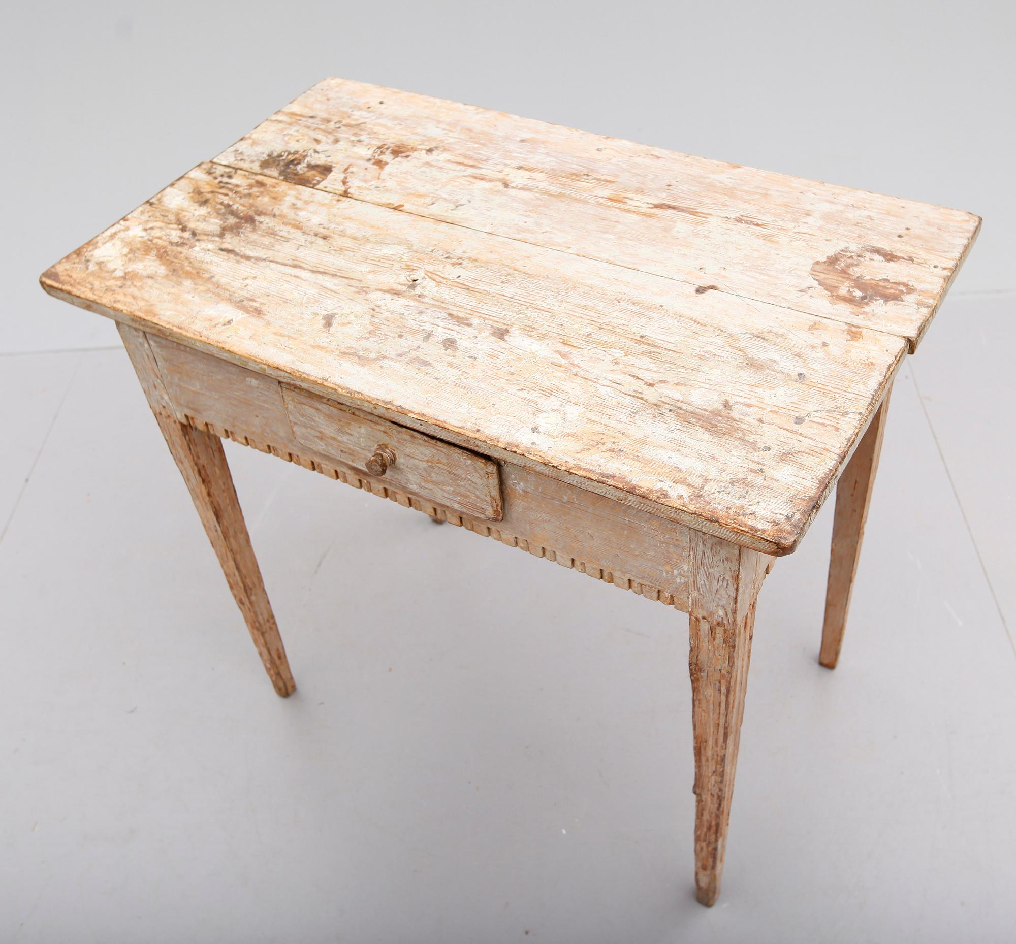 BORD, gustavianskt, omkring år 1800.