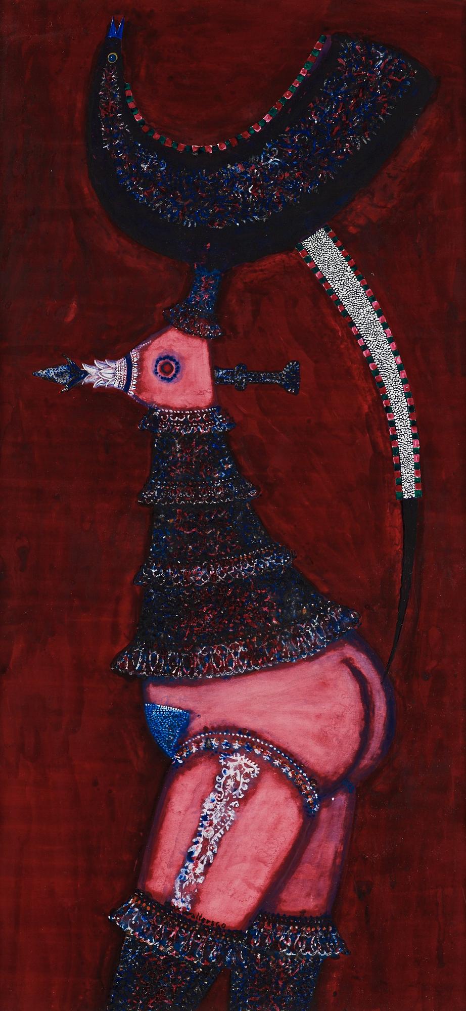 Max Walter Svanberg, "Hybrid i rött rum".