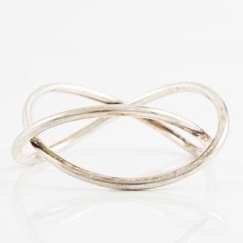 Firma Georg Jensen, armring, sterlingsilver.