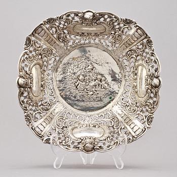 SKÅL, silver, importstämplar, 1977. Vikt 630 g.