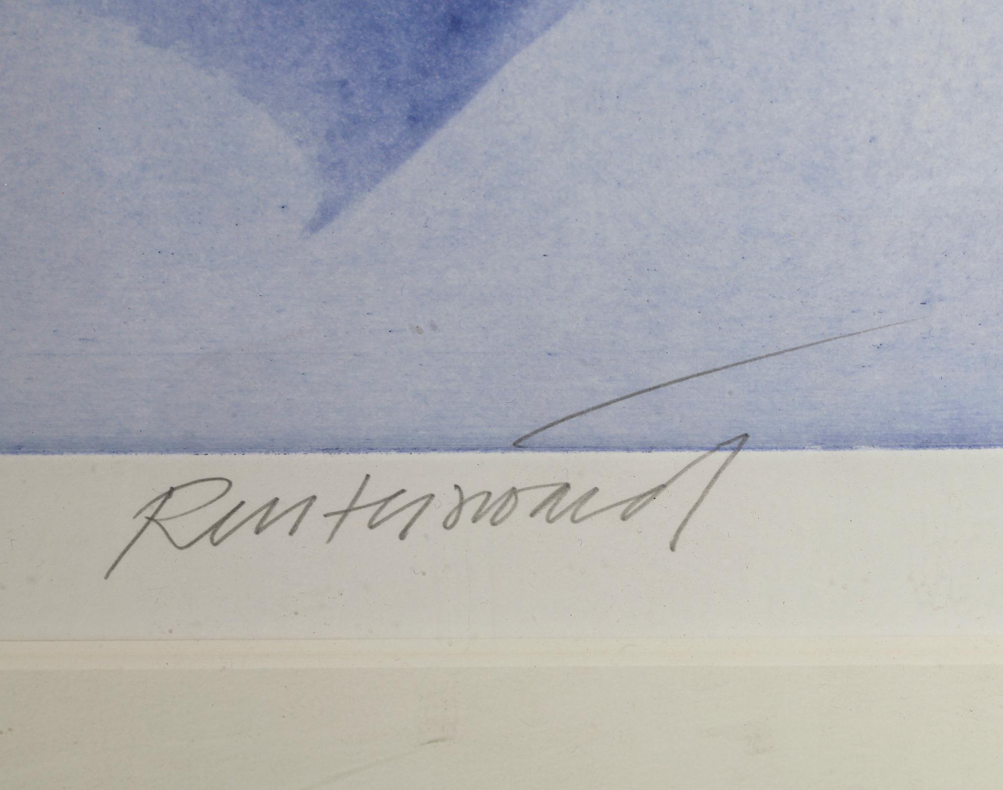 CARL FREDRIK REUTERSWÄRD, färgakvatint med handkolorering, sign och numr 15/20.