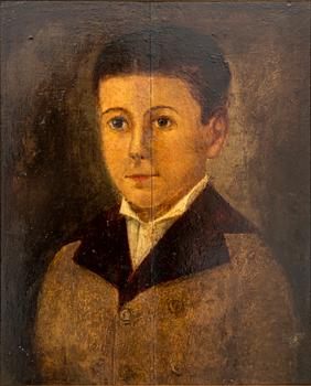 Unknown artist, 19th/20th century, portrait of a boy.