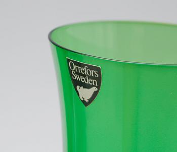 CHAMPAGNEGLAS, 12 st, "Salut", Simon Gate, Orrefors.