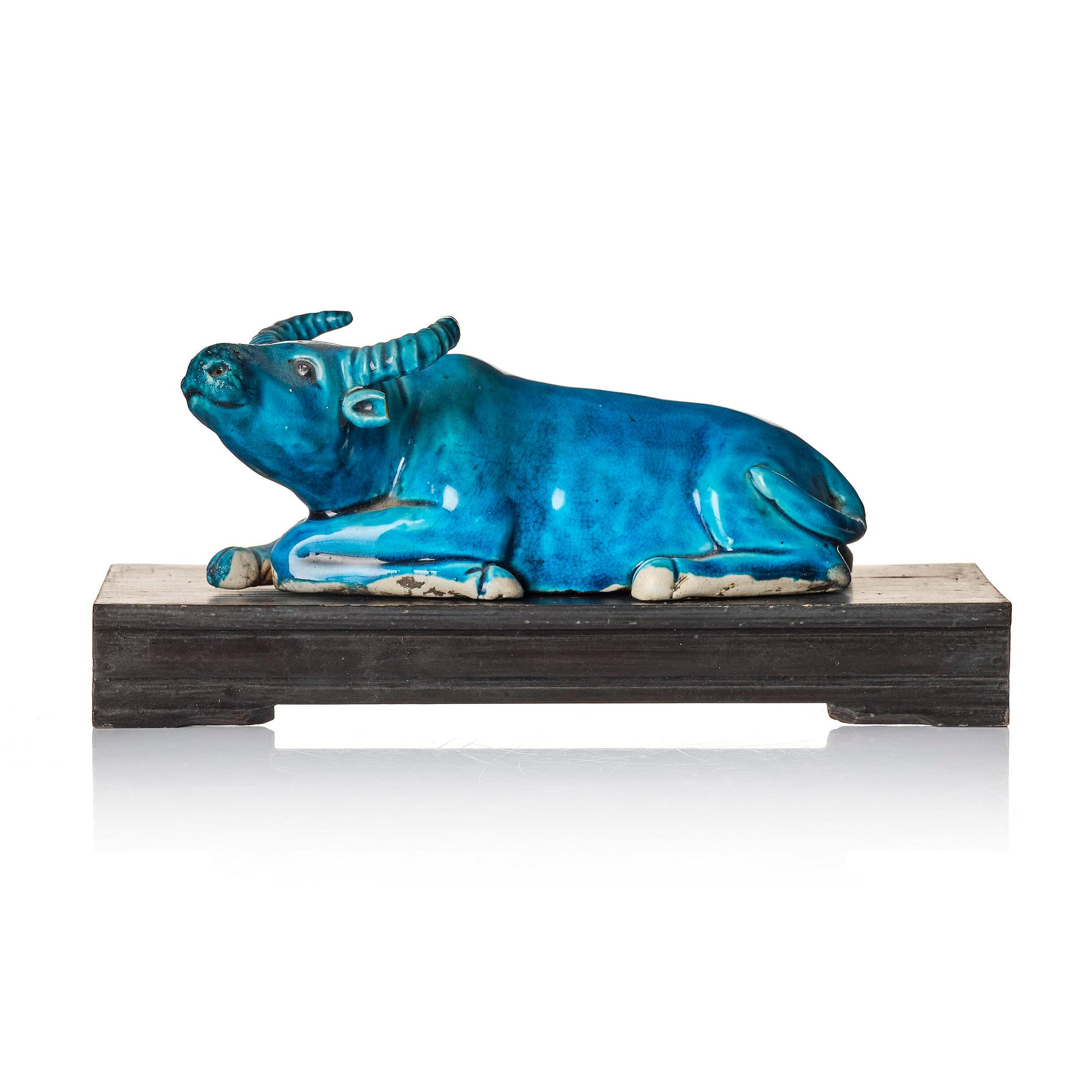 Figurin, porslin. Qingdynastin, 1800-tal.