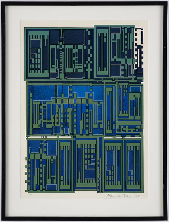 Eduardo Paolozzi, Untitled from: "Hommage aux Prix Nobel" (The Nobel Prize Portfolio).