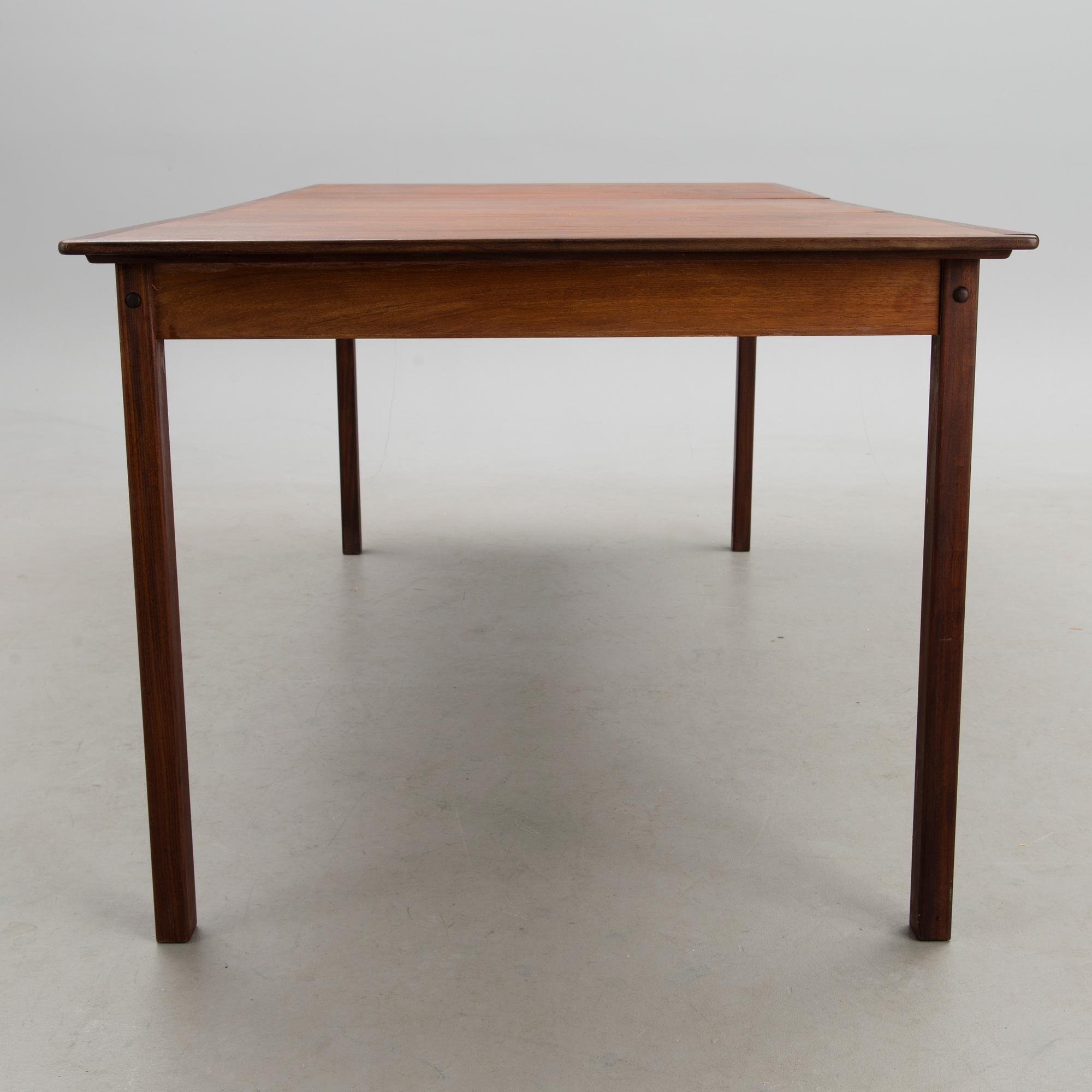 A 1960s 'Tectonia' dining table for Asko, Finland.