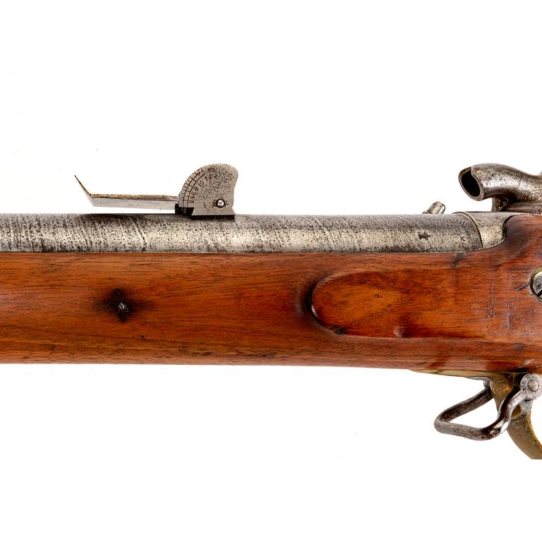 A percussion carbine for the Russian light infantry M 1843.