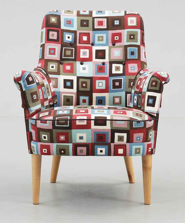 FÅTÖLJ, "Husmor" Carl Malmsten.