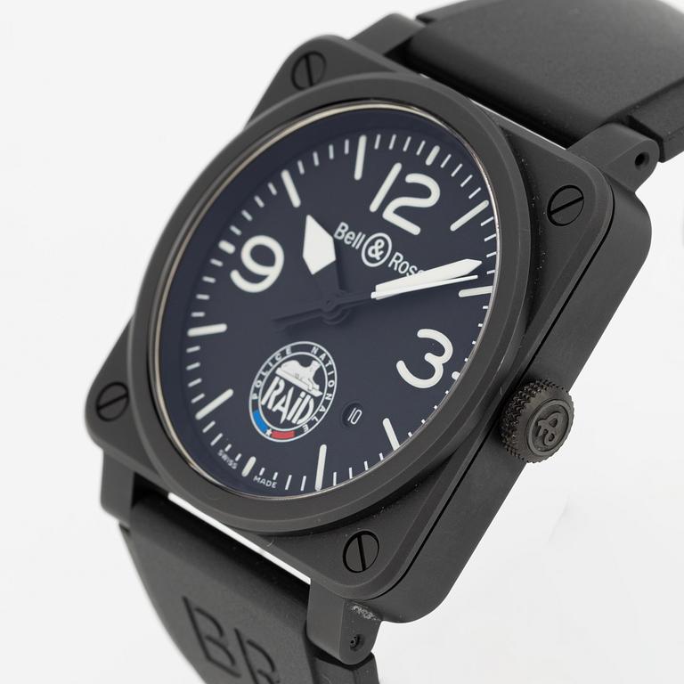 Bell & Ross, BR03-92, "RAID", "Limited Edition", armbandsur, 42 mm.