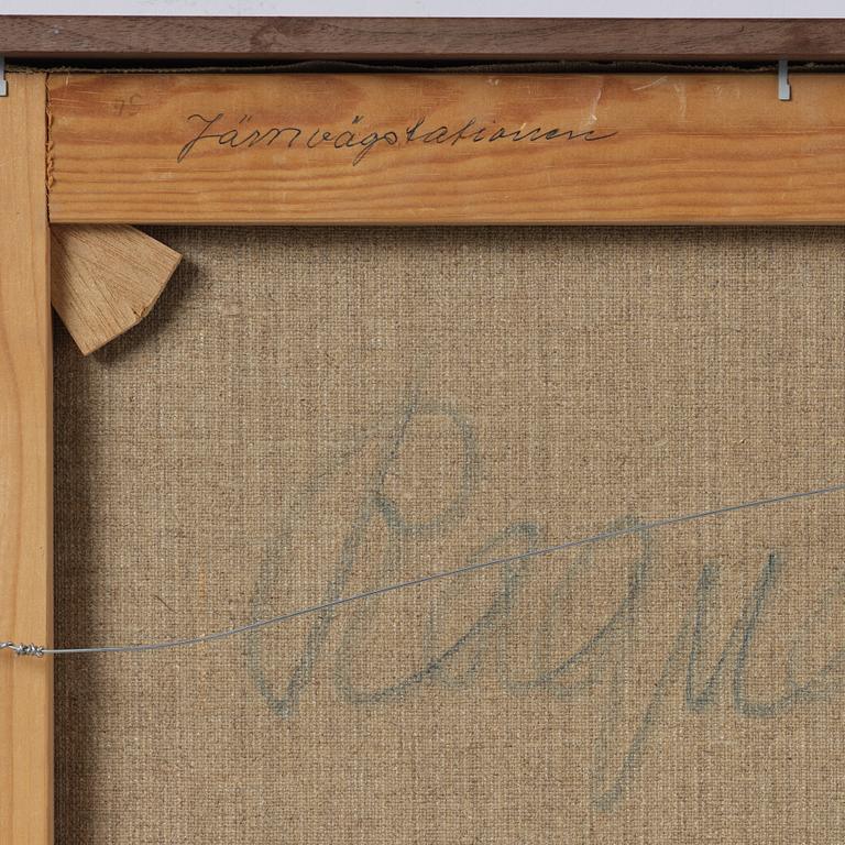 Ragnar Person, "Järnvägsstationen".