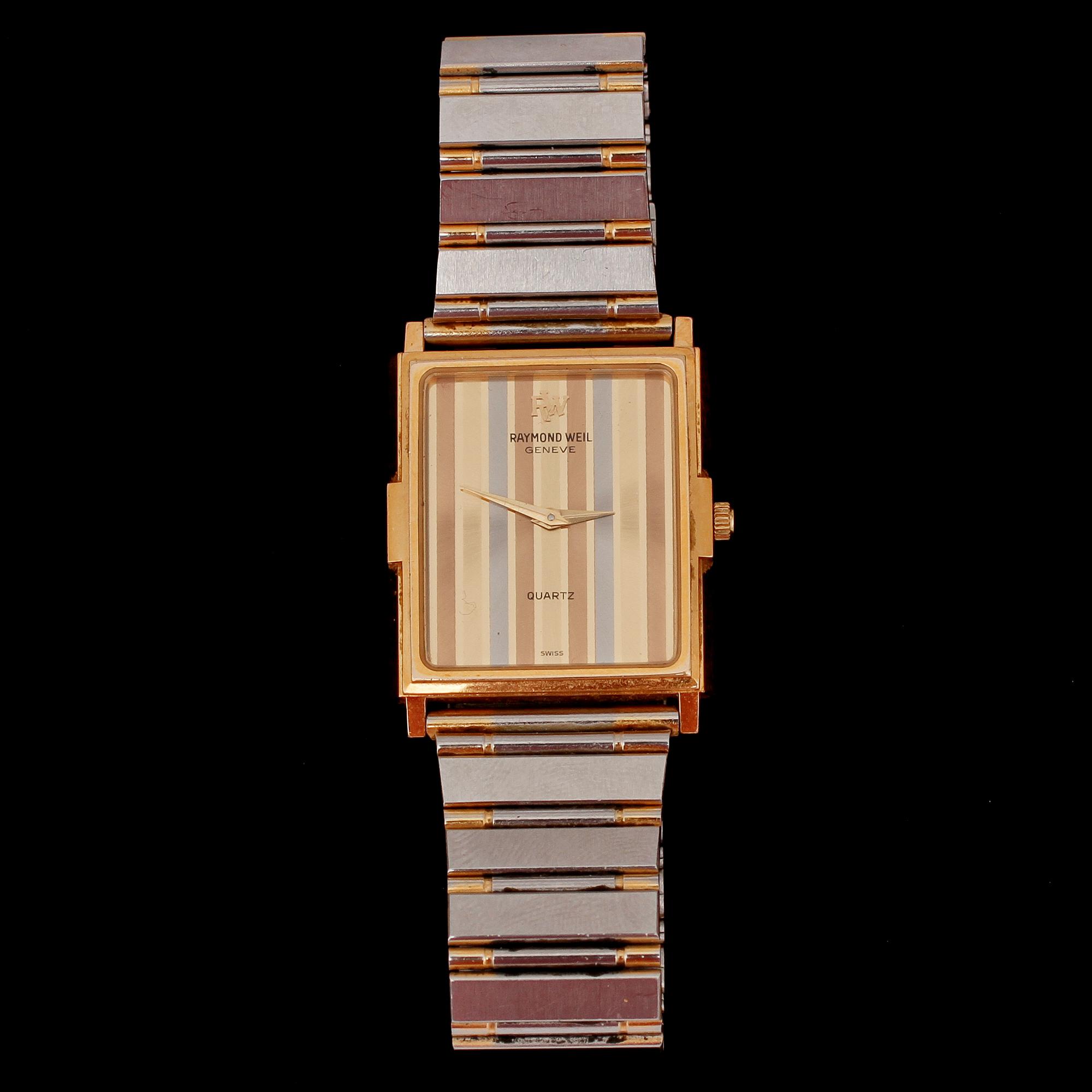 ARMBANDSUR, doublé, Raymond Weil, 1900-talets fjärde kvartal.