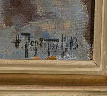 FEDOR IVANOVICH RERBERG, A CHURCH IN SUNLIGHT.