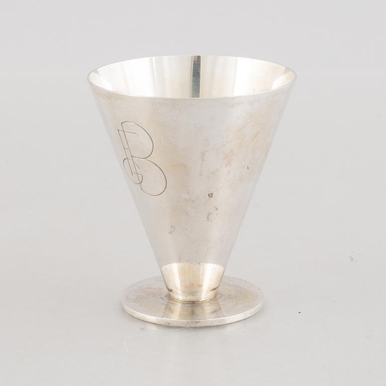 A Swedish Silver Cup, mark of Wiwen Nilsson, Anders Nilsson, Lund 1939.