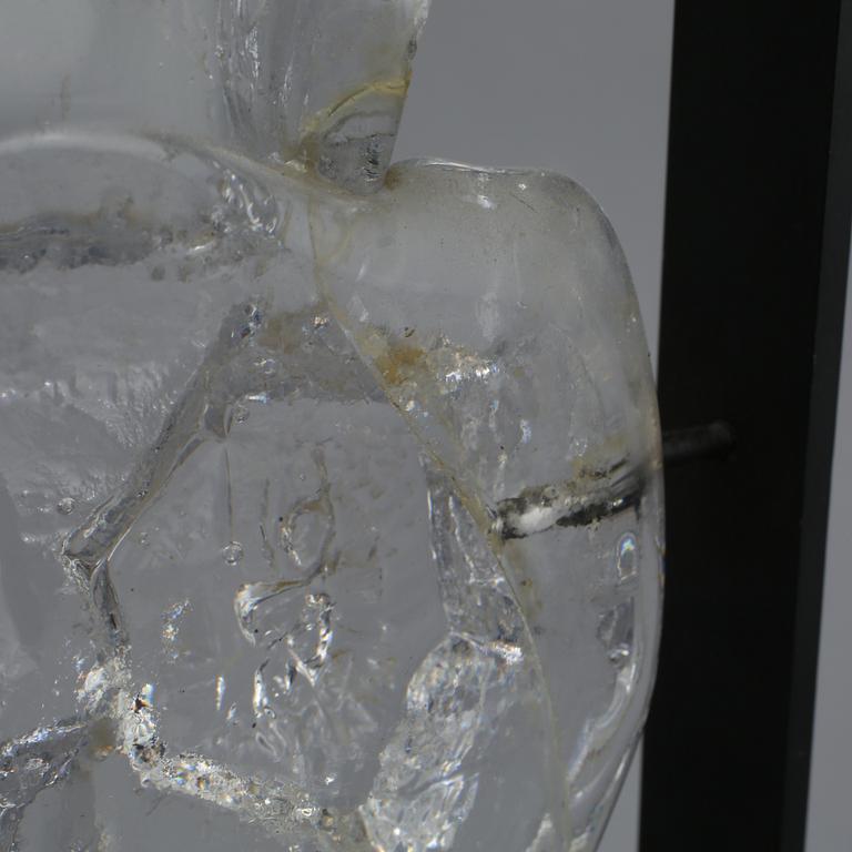 ERIK HÖGLUND, skulptur, glas, Boda, osignerad, 1900-talets andra hälft.