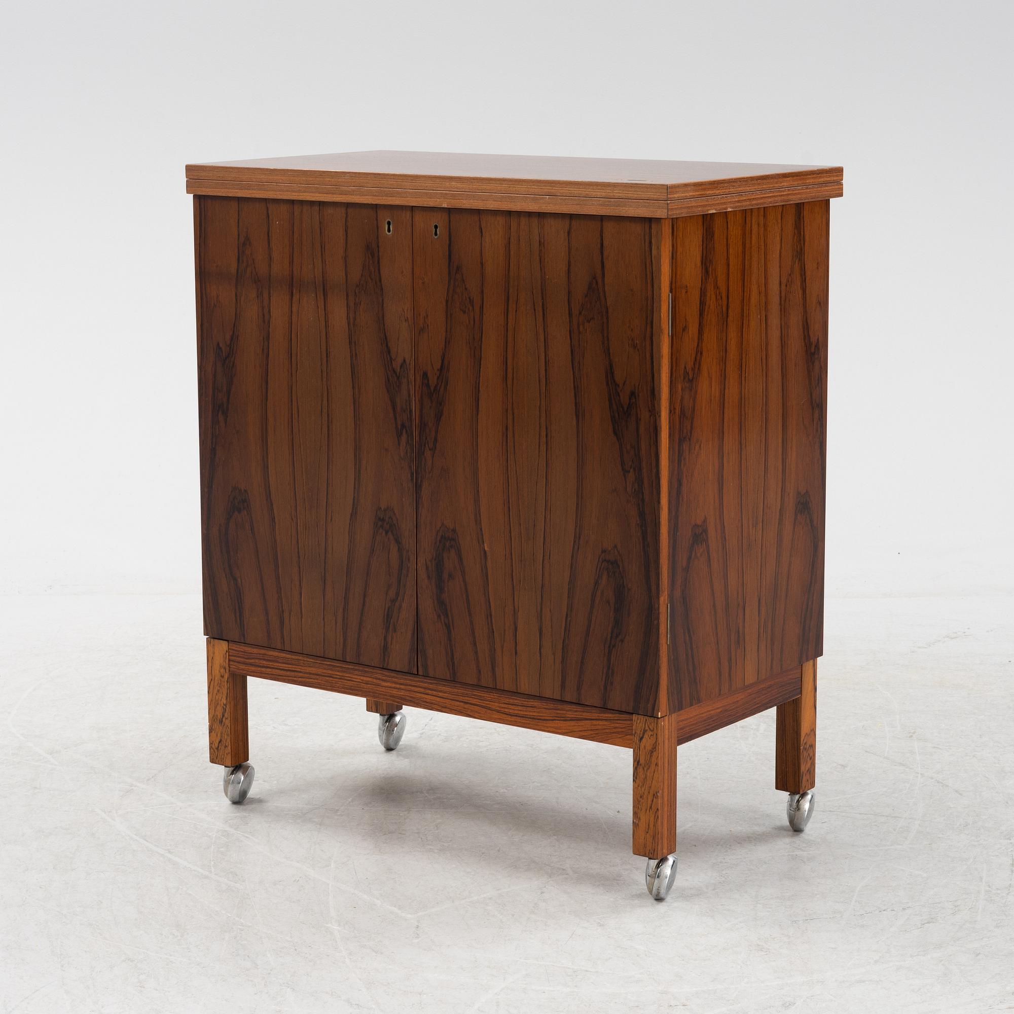 Torbjörn Afdal, a palisander bar cabinet, Norway, 1960's.