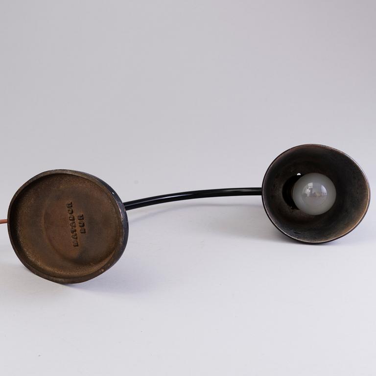 A 1930's German 'Matador' table lamp for (BÜR) Bünte & Remmler.