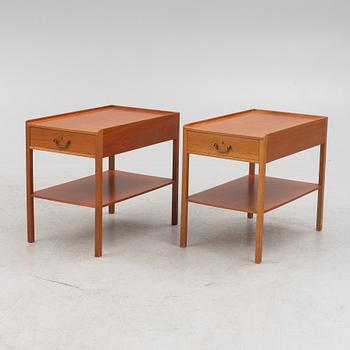 Josef Frank, a pair of bedside tables, model 914, Svenskt Tenn, circa 1985.