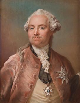 380. Gustaf Lundberg Tillskriven, "Friherre Axel von Axelson"(1729-1790).