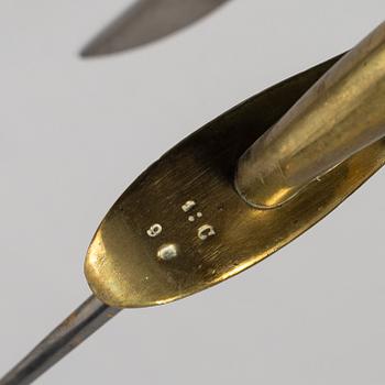 Two Swedish cutlasses 1846 pattern.