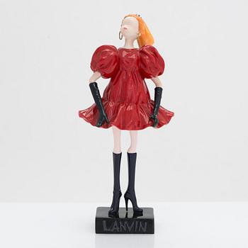 Lanvin, figuriini, posliinia, "Miss Lanvin 6", Franz, rajoitettu erä nro 368/800, 2007.