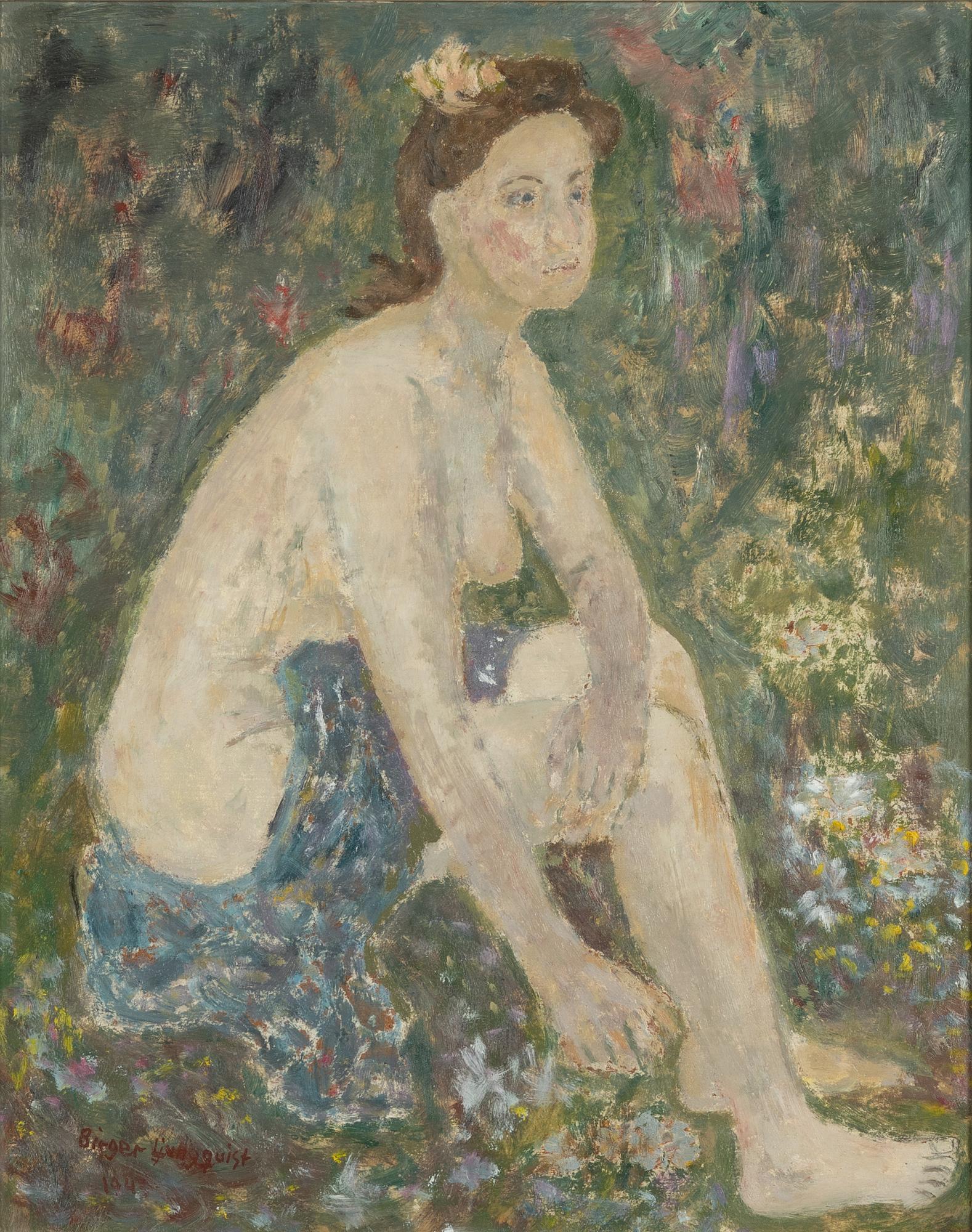 Birger Ljungquist,  "Modell på Ölandsäng".