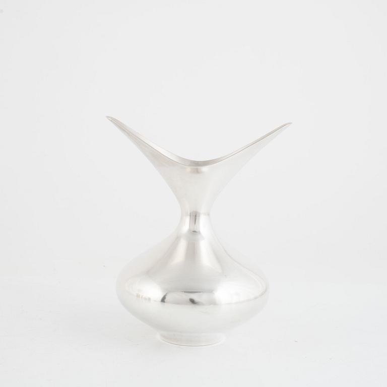 A Danish Sterling Silver Vase by Hans Bunde,   Cohr.
