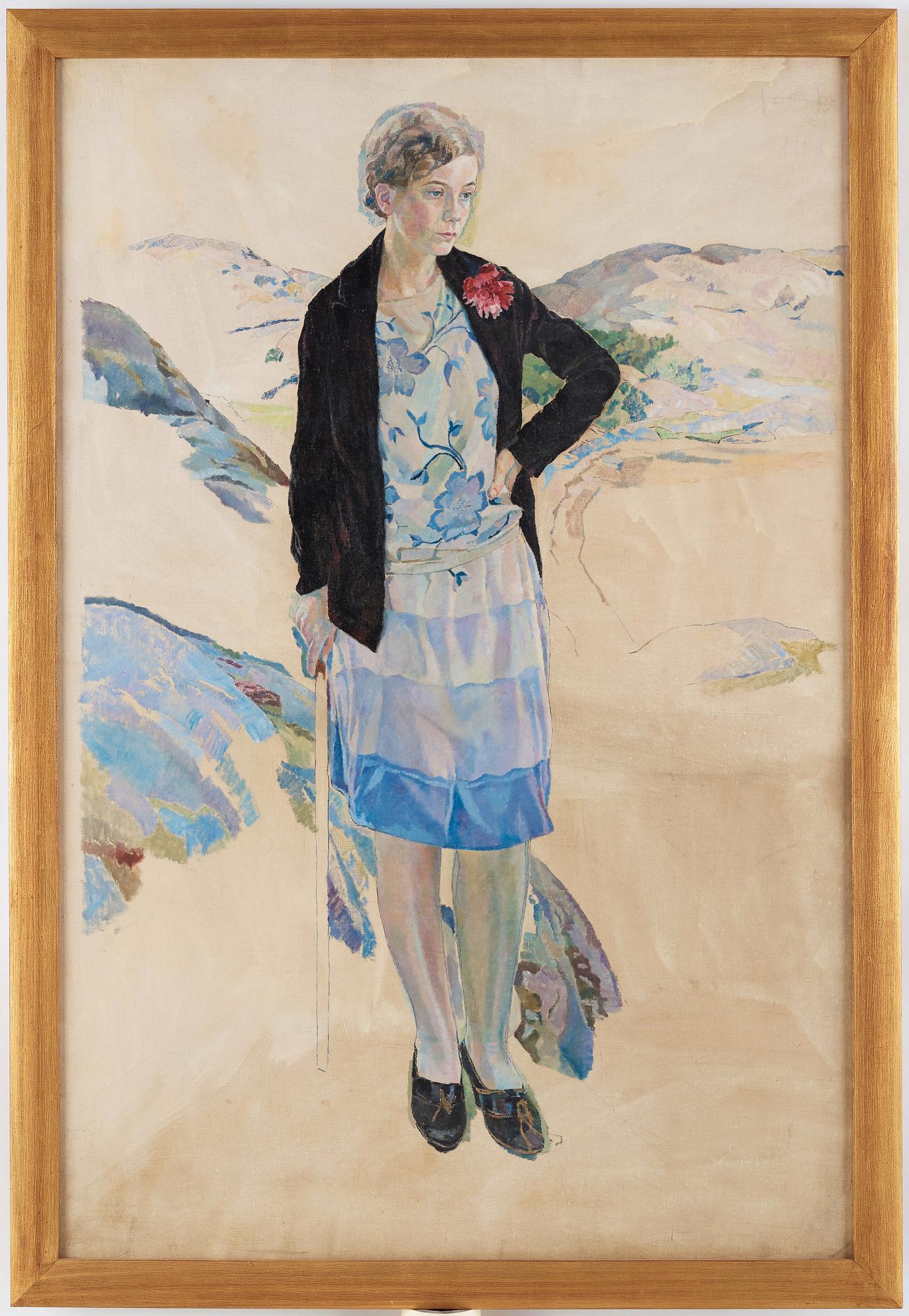 Carl Wilhelmson, "Ana" (unfinished).