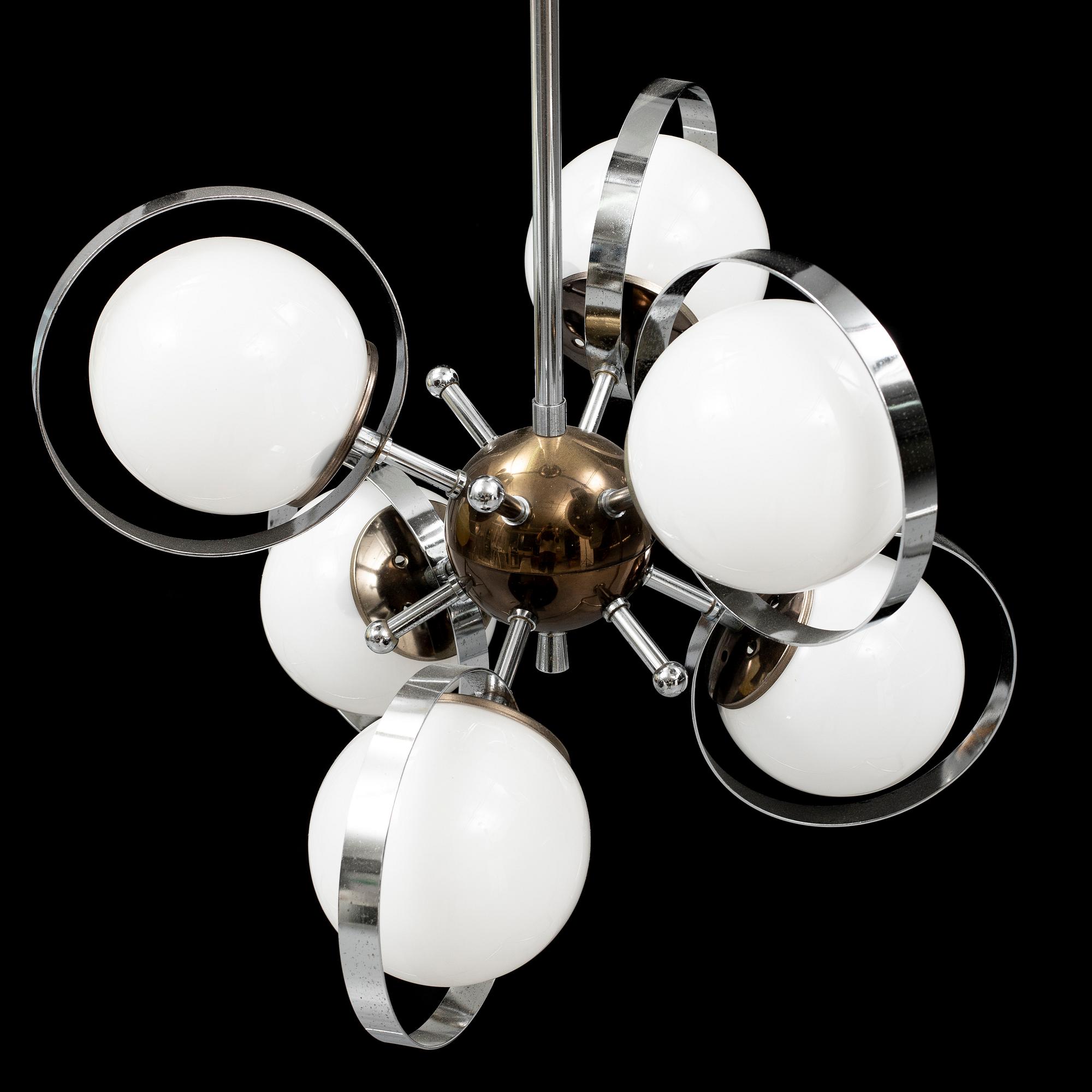 An Italian ceiling light, 1960's/70's.