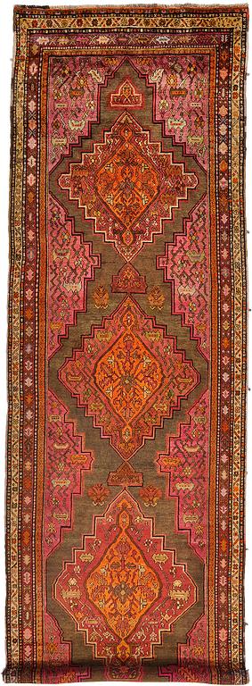A runner, semi-antique Karabagh, ca 480 x 148 cm.