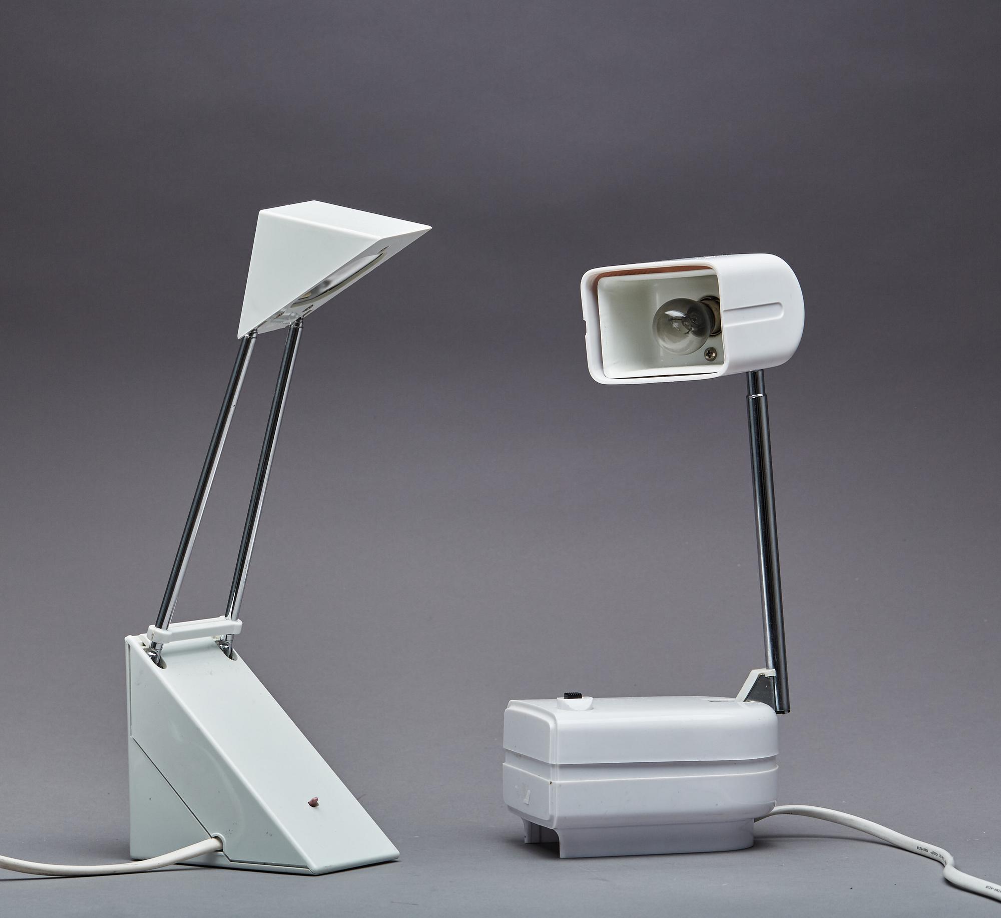 BORDSLAMPOR, 2 st, Belysia resp IKEA.