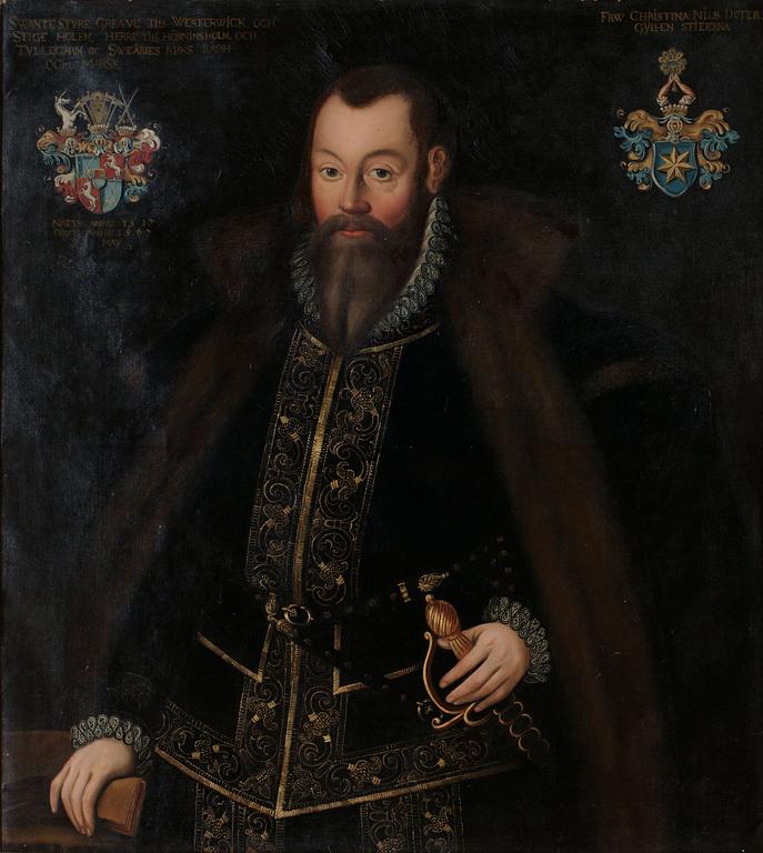 Domenicus Verwilt Kopia efter, "Greve Svante Sture" (1517-1567).