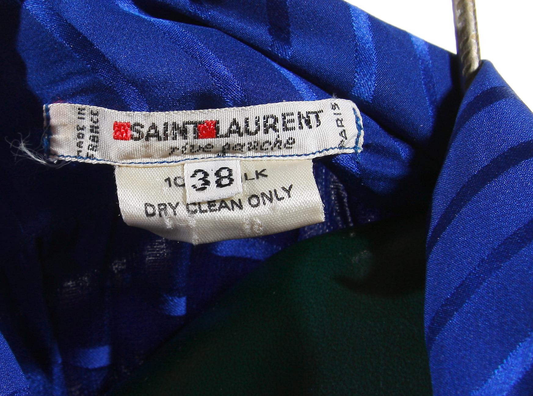 DAMBLUS, silke, Yves Saint Laurent, 1984.