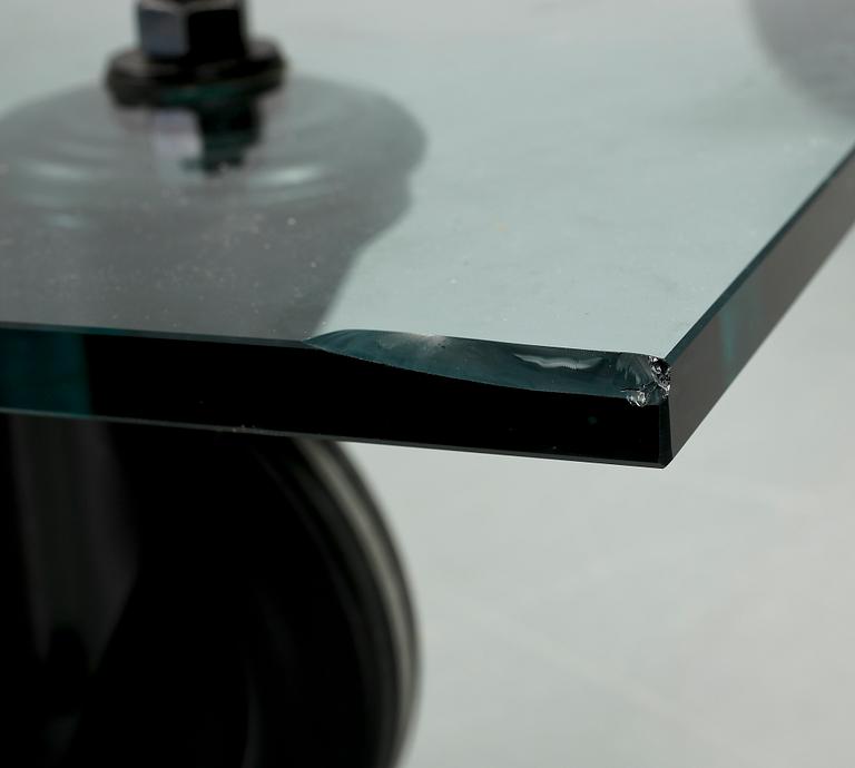 SOFFBORD, "Tavolo con ruote", Gae Aulenti, Fontana Arte, Italien.