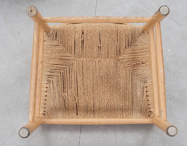 STOLAR, 6 st, "kyrkstolen", Kaare Klint, Danmark.