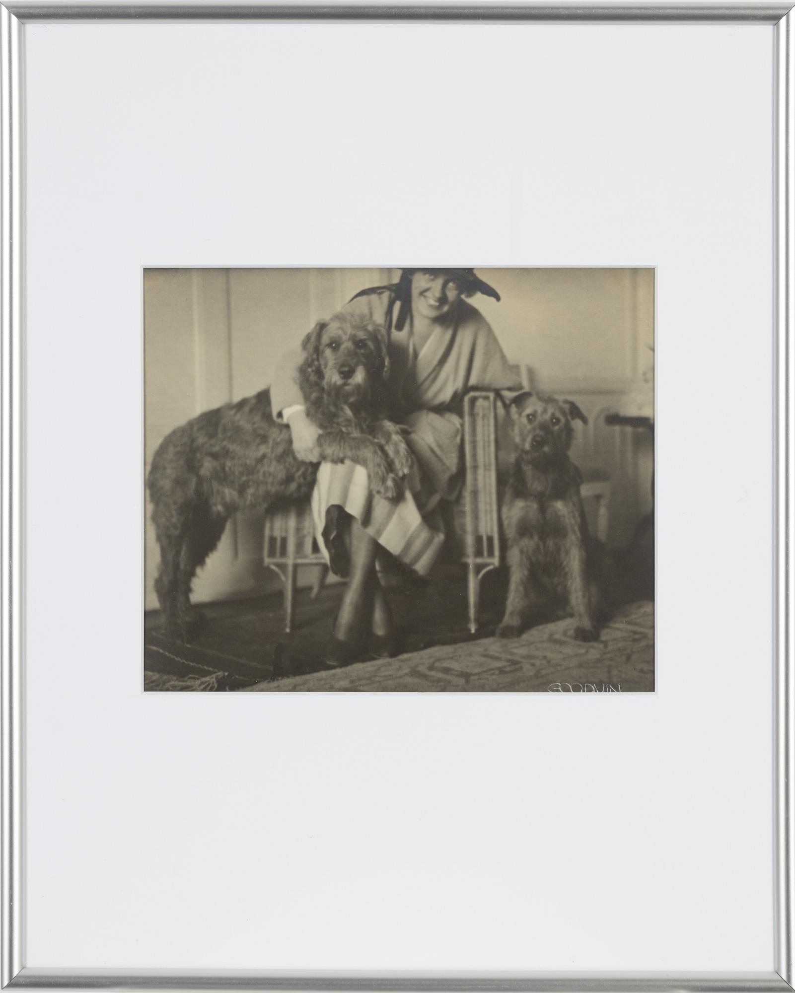 Henry B. Goodwin, gelatin silver print, signed, 1924.