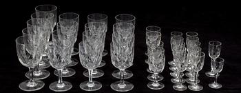 GLASSERVIS, 34 delar, 1900-talets senare hälft.