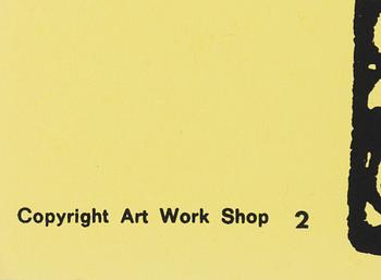Moomin, offset poster.